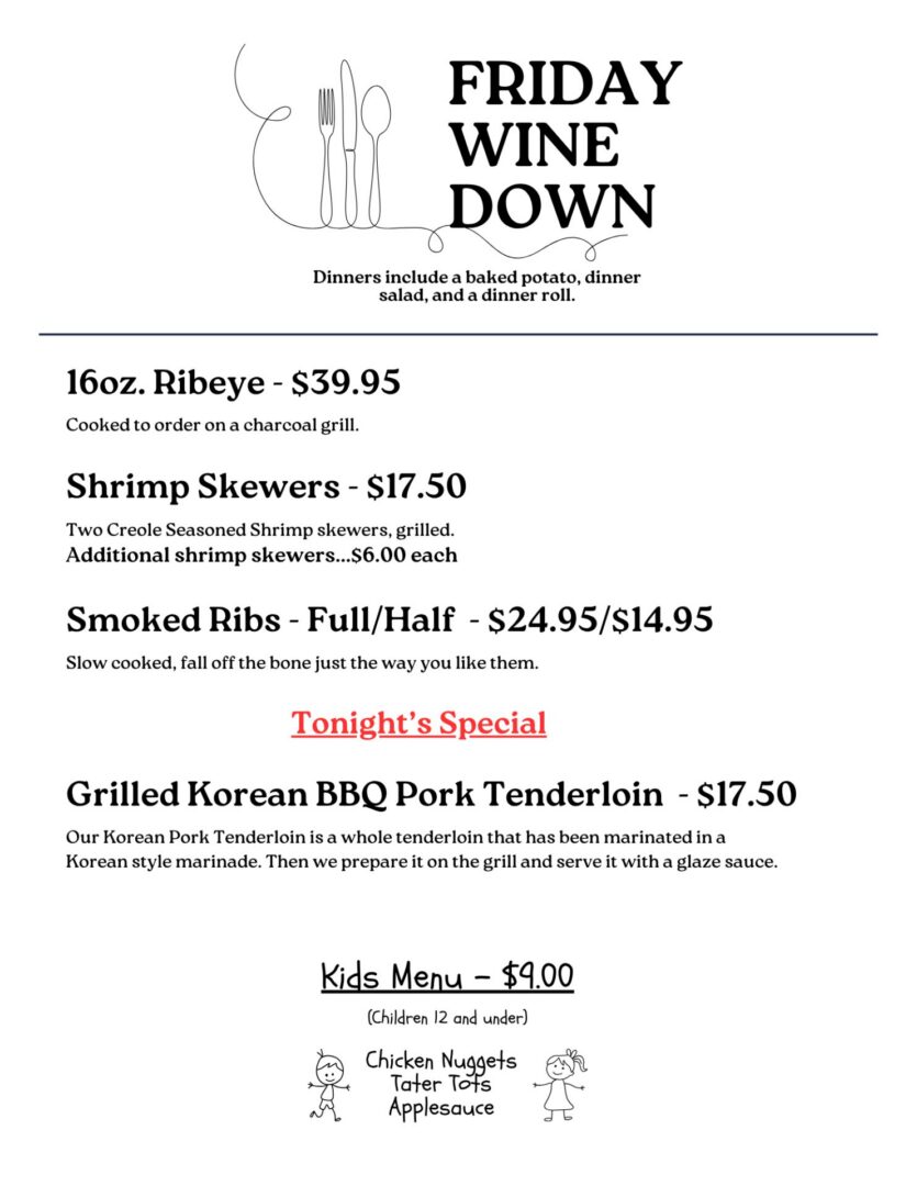 HPW Menu - Grilled Korean BBQ Pork Tenderloin